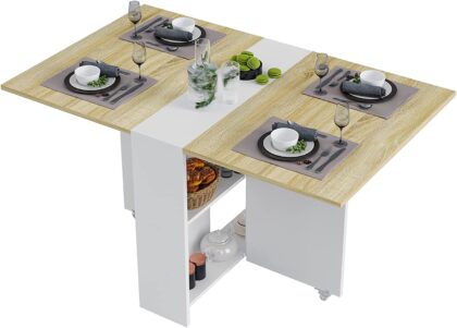 Tiptiper Folding Versatile Dining Table