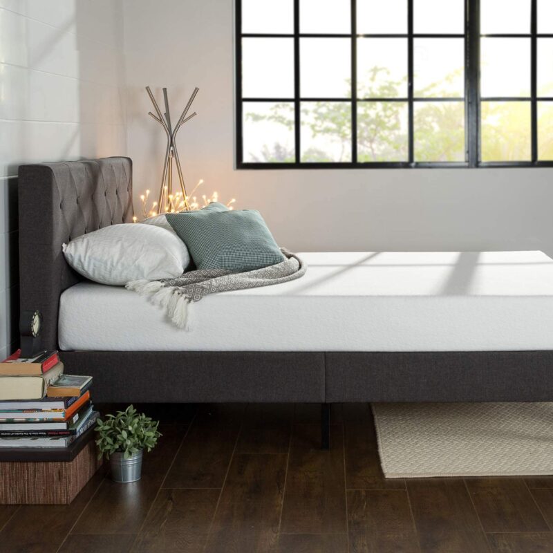 ZINUS Shalini Upholstered Platform Bed Frame